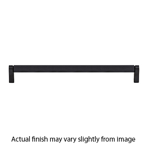 M2636 BLK - Amwell - 26-1/2" Knurled Bar Pull - Flat Black