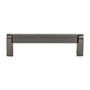 M2616 AG - Amwell - 5" Knurled Bar Pull - Ash Gray