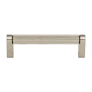 M2644 BSN - Amwell - 5" Knurled Bar Pull - Satin Nickel