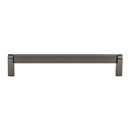 M2618 AG - Amwell - 8-13/16" Knurled Bar Pull - Ash Gray