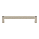 M2646 BSN - Amwell - 8-13/16" Knurled Bar Pull - Satin Nickel