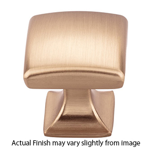 TK721HB - Contour - 1 1/8" Cabinet Knob - Honey Bronze