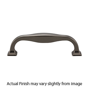 TK722AG - Contour - 3.75" cc Cabinet Pull - Ash Gray