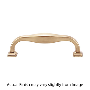 TK722HB - Contour - 3.75" cc Cabinet Pull - Honey Bronze