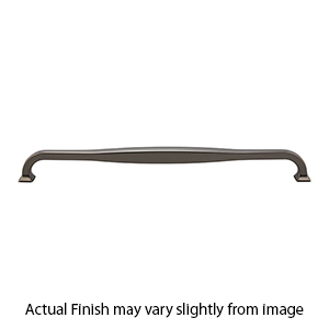 TK726AG - Contour - 12" cc Cabinet Pull - Ash Gray