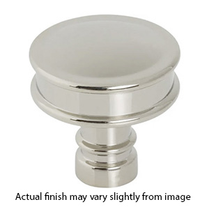 TK3140PN - Cranford - 1.25" Cabinet Knob - Polished Nickel