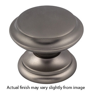 M2162 AG - Dakota - 1-3/8" Flat Top Knob - Ash Gray