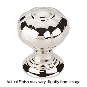 TK690 PN - Allington - 1.25" Cabinet Knob - Polished Nickel