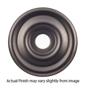 TK890 AG - Brixton - Cabinet Knob Backplate - Ash Gray