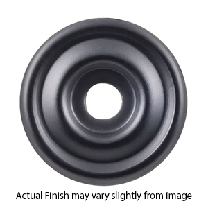 TK890 BLK - Brixton - Cabinet Knob Backplate - Flat Black