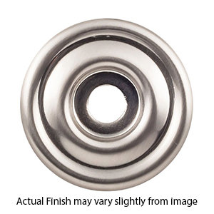 TK890 BSN - Brixton - Cabinet Knob Backplate - Satin Nickel