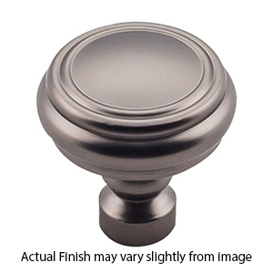 TK880 AG - Brixton - 1.25" Rimmed Knob - Ash Gray