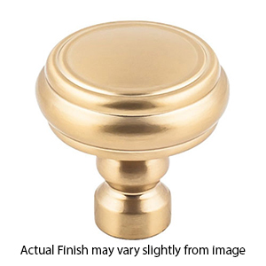 TK880 HB - Brixton - 1.25" Rimmed Knob - Honey Bronze