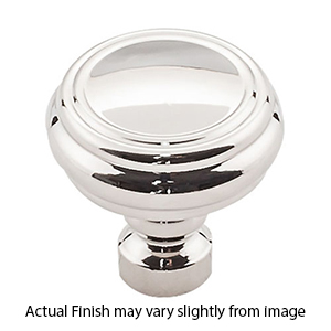 TK880 PN - Brixton - 1.25" Rimmed Knob - Polished Nickel