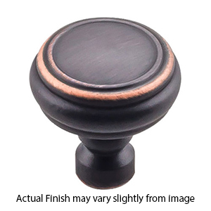 TK880 UM - Brixton - 1.25" Rimmed Knob - Umbrio