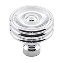 TK881 PC - Brixton - 1.25" Ridged Knob - Polished Chrome