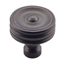 TK881 SAB - Brixton - 1.25" Ridged Knob - Sable