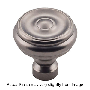 TK882 AG - Brixton - 1.25" Button Knob - Ash Gray