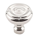 TK882 PN - Brixton - 1.25" Button Knob - Polished Nickel