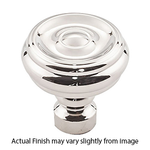 TK882 PN - Brixton - 1.25" Button Knob - Polished Nickel