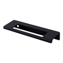 TK520BLK - Europa Tab - 3.75" Cut Out Pull - Flat Black