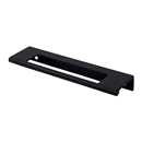 TK521BLK - Europa Tab - 5" Cut Out Pull - Flat Black