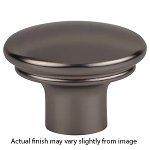 TK3051AG - Julian - 1-3/8" Oval Knob - Ash Gray