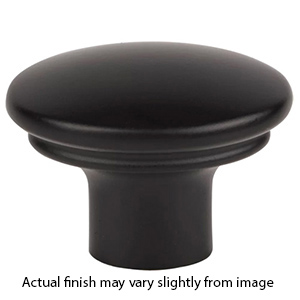 TK3051BLK - Julian - 1-3/8" Oval Knob - Flat Black