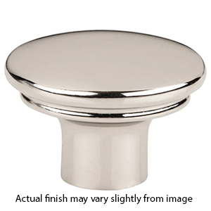 TK3051PN - Julian - 1-3/8" Oval Knob - Polished Nickel