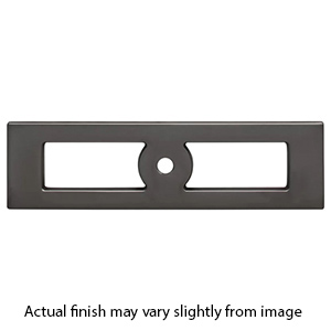 TK922AG - Kinney - Backplate for Cabinet Knob - Ash Gray