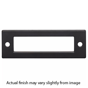 TK924BLK - Kinney - Backplate for 3.75" Pull - Flat Black