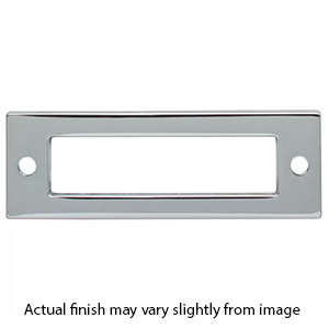 TK924PC - Kinney - Backplate for 3.75" Pull - Polished Chrome