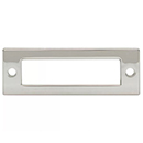 TK923PN - Kinney - Backplate for 3" Pull - Polished Nickel