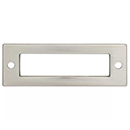 TK923BSN - Kinney - Backplate for 3" Pull - Satin Nickel