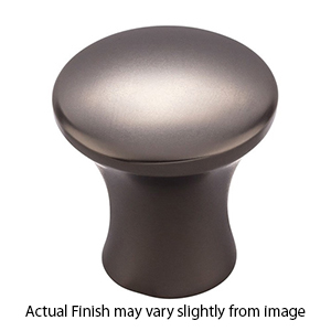 TK590AG - Oculus - 7/8" Cabinet Knob - Ash Gray