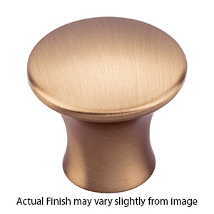 TK591HB - Oculus - 1 1/8" Cabinet Knob - Honey Bronze