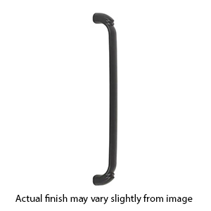 TK1037BLK - Pomander - 12" Appliance Pull - Flat Black