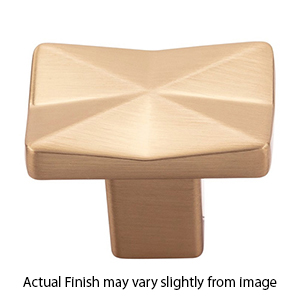 TK560HB - Quilted - 1.25" Cabinet Knob - Honey Bronze