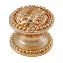 Cestino - Small Beaded Knob - Polished Gold