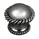 Equestre - Small Rope Knob - Gunmetal