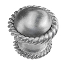 Equestre - Small Rope Knob - Satin Nickel