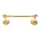 Equestre - 18" Towel Bar - Polished Gold