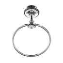 Equestre - Towel Ring - Antique Silver