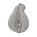 Fiori - Pear Knob - Satin Nickel