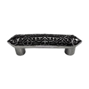 Fleur de Lis - 3" Cabinet Pull - Gunmetal