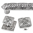 Fleur de Lis - Polished Nickel