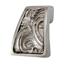 Liscio - Leaves Finger Knob - Polished Silver