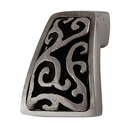 Liscio - Finger Knob - Antique Nickel