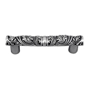 Liscio - 3" Cabinet Pull - Antique Silver