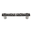 Liscio - 4" Cabinet Pull - Vintage Pewter